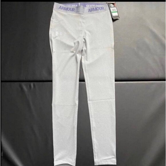 NWT Under Armour Leggings & Long Sleeve Tee Set Girls Youth Size Medium - Picture 3 of 4